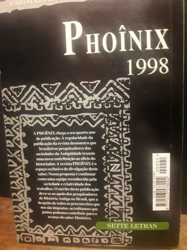 Imagem 2 de 3 de Phoinix - Laboratório De História Antiga - Lhia