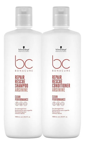 Bonacure Kit Clean Performance Repair Rescue Duo Grande