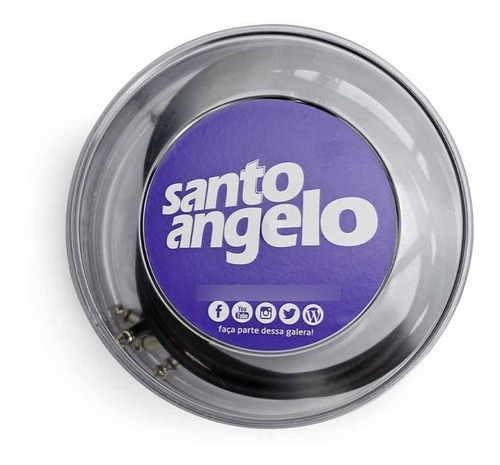 Imagem 3 de 5 de Cabo P10 L X P10 L Pedal Santo Angelo 15cm Ninja - Kit 03