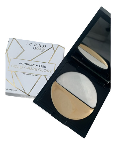 Iluminador DĂșo Gold/pure Glory Icono Daily X12g