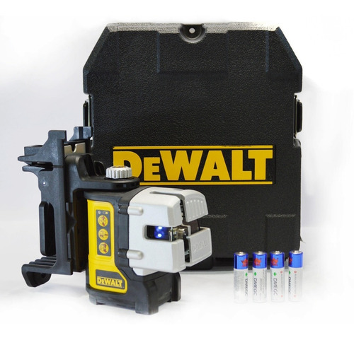 Nivel Láser De 3 Líneas Cruzadas De 50 Ft Dewalt Dw089k