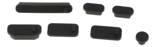 8x 7pcs Usb Puerto De Audio Hdmi Tapón A Prueba De Polvo
