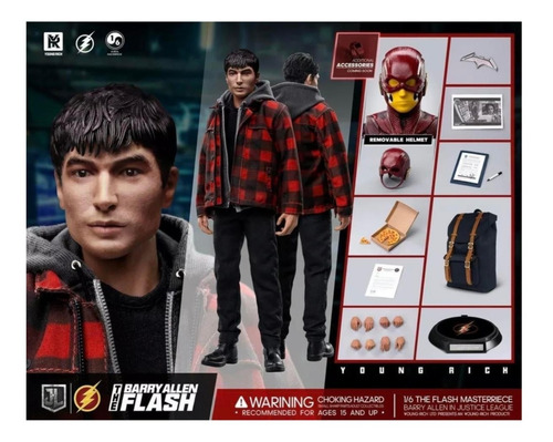 Hot Toys Barry Allen The Flash Young Rich 1/6 Nuevo Fpx