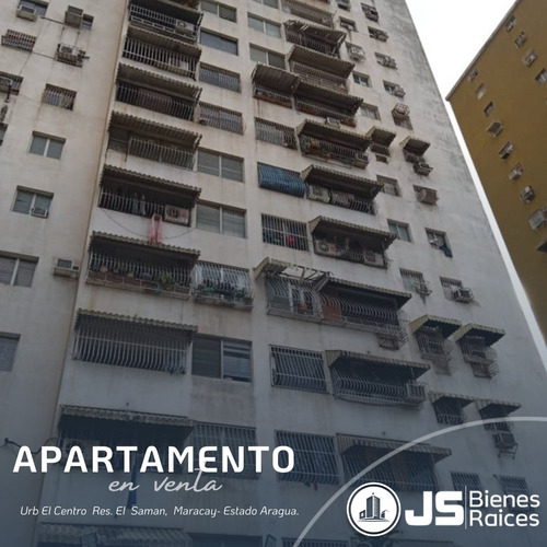 Vende Acogedor Apartamento Piso Medio, Res El Saman En Urb El Centro, 18js