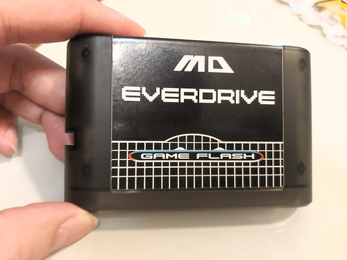 Cartucho Everdrive Flashcard Md Mega Drive Genesis Cartao Sd