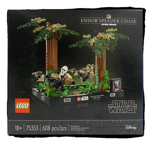 Lego Star Wars Duelo De Spedeer En Endor 608 Pcs Mod 75353