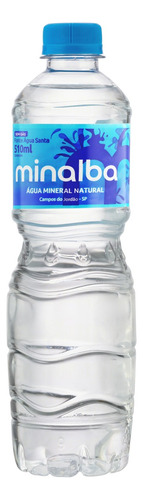 Água Mineral Natural sem Gás Minalba Garrafa 510ml