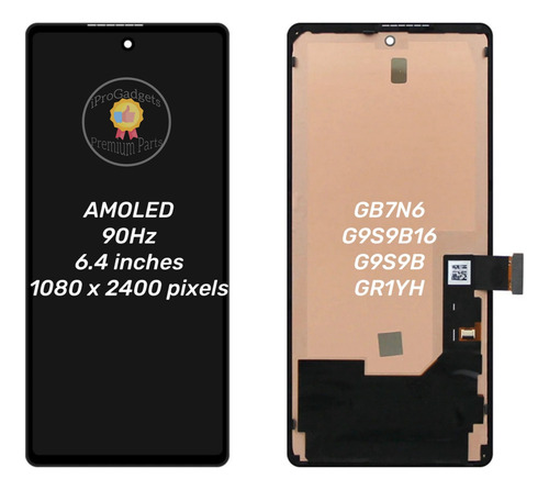 Pantalla Amoled For Google Pixel 6 5g Gb7n6 G9s9b G9s9b16