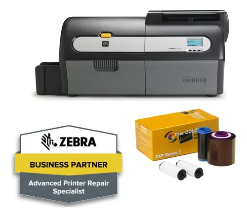 Ribbon Zebra Zxp7 1250 Medio Panel Zxp Series 7 Ymcko