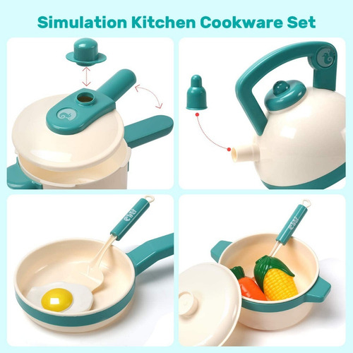 Imagen 2 de 9 de Set De Cocina Para Niños