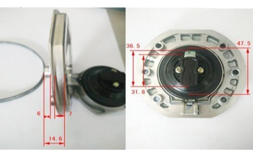 Tapa De Tanque Para Bajaj Pulsar Ns 200 W Standard