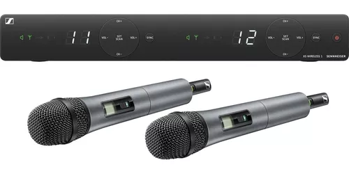 Imagem 1 de 3 de Sistema S/fio Sennheiser Xsw1-835 Dual Duplo Mão