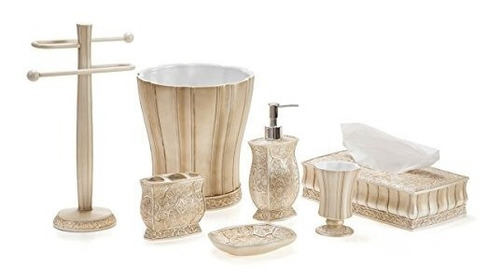 Creative Scents Victoria Jabonera Para Baño, Decorativa Dry