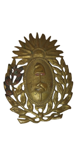 Escudo Nacional De Gorra Militar De Bronce