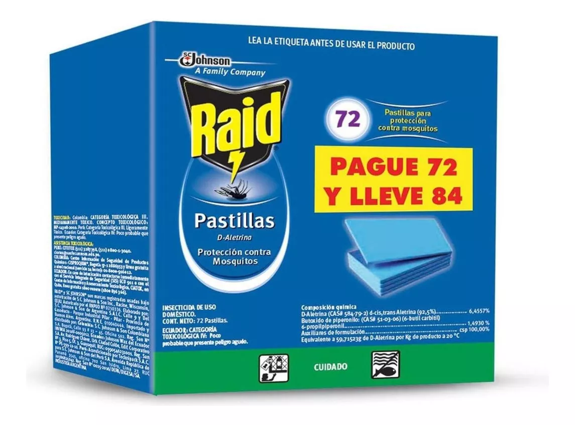 Tercera imagen para búsqueda de raid pastillas