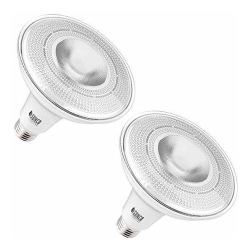 Focos Led - Sunco Lighting 2 Pack Par38 Led Bulb With Dusk-t