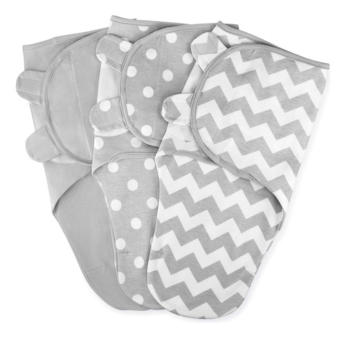 Swaddle Blanket Baby Girl Boy Easy Ajustable 3 Pack Infantil