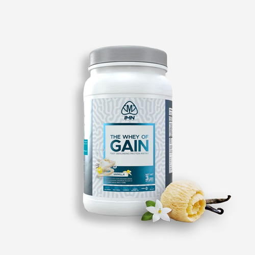 The Whey Of Gain 3lb De Imn - Unidad a $80000