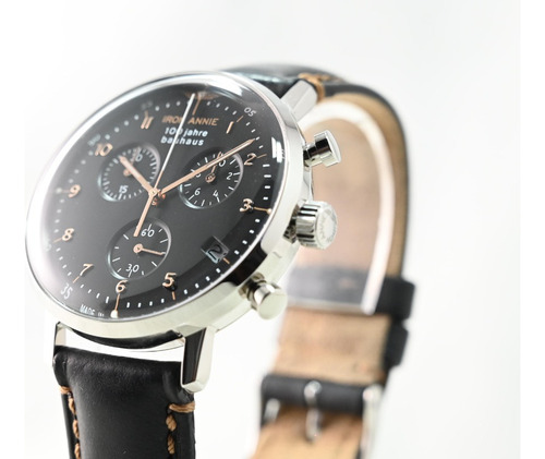 Reloj Iron Annie Bahaus Crono Maquina Eta Made In Germany