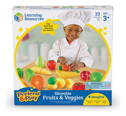 Learning Resources Juego De Amplificadores Para Cortar Fruta