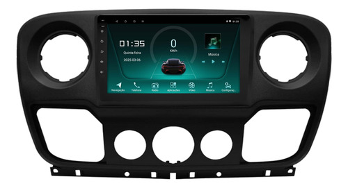 Multimidia Renault Master 14/22 9p Android 14 Carplay C/can