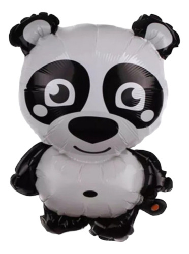 Globo Oso Panda 61×44 Para Cotillón Cumpleaños Animales