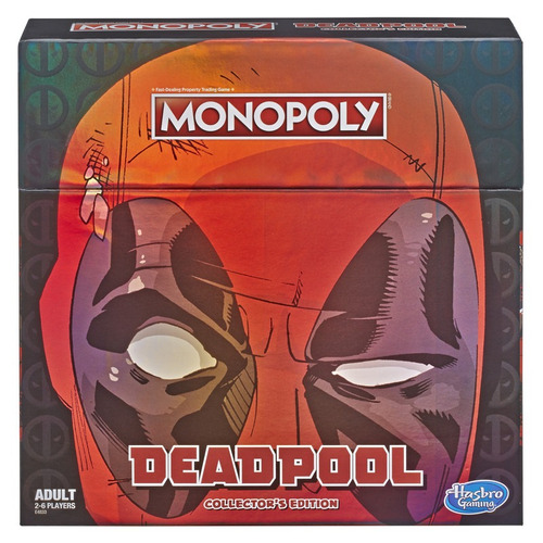 Juego De Mesa Monopoly Deadpool Edicion Coleccionista Hasbro