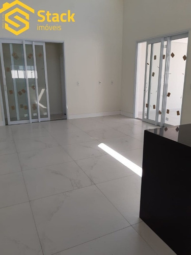 Casa Residencial Nova, Totalmente Terrea, Localizada No Condomínio Residencial Dos Lagos, Em Itupeva - Sp, Tendo Área Construída De 320,00 M² Em Um - Ca01691