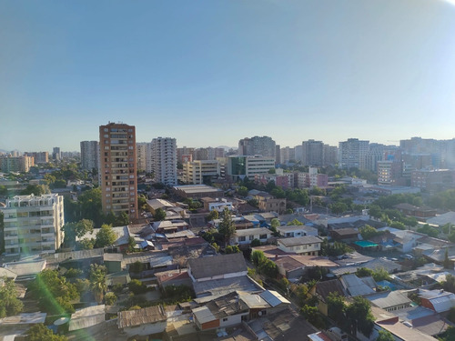 Arriendo Dpto. 1d1b Con Vista Despejada En San Miguel