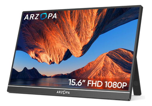 Monitor Externo Arzopa Fhd De 15,6 , Usb-c Para Ordenador Po