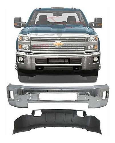 Defensas - Defensas - New Front Bumper Chrome With Fog Light