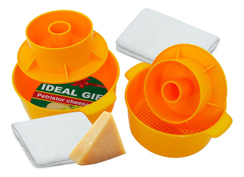Molde Amarillo Para Hacer Queso Casero Suministros