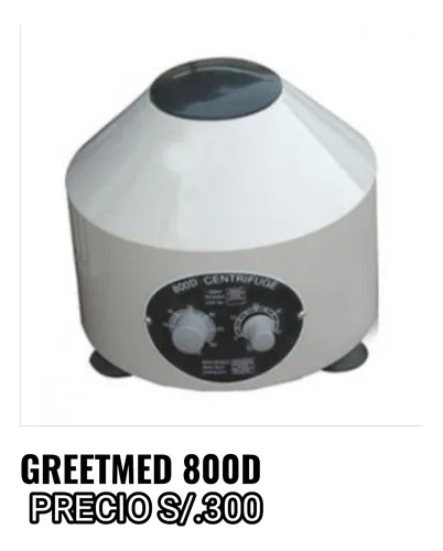 comprar Centrifuga Greetmed 6 Tubos Greetmed Modelo: 800d  Temporiza