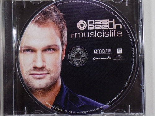 Dash Berlin #musicislife Cd México Electrónico Trance 2012 (Usado)