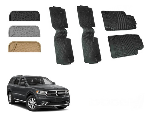 Tapetes 3 Filas Big Truck Dodge Durango 2014 A 2018 2019 20