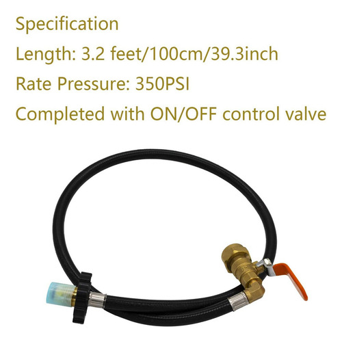 Y Accesorios De Recarga Del Adaptador De Propano Y Propano