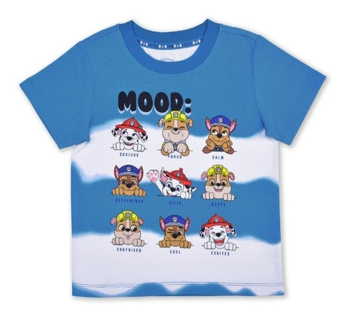 Camiseta De Paw Patrol Escuadron Masks Para Niños