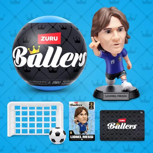 Zuru Ballers Fifa World Cup Fut 2026 Pack 3 Con Medio P