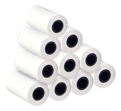20 Rollo De Papel Termico Para Mini Impresora 57 X 40mm