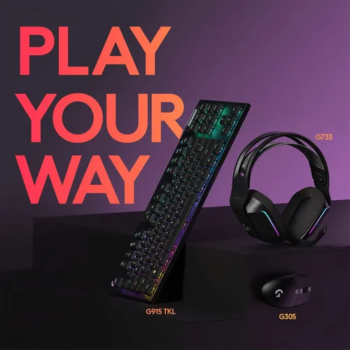 Mouse Inalámbrico Para Juegos Logitech G305 Lightspeed Black