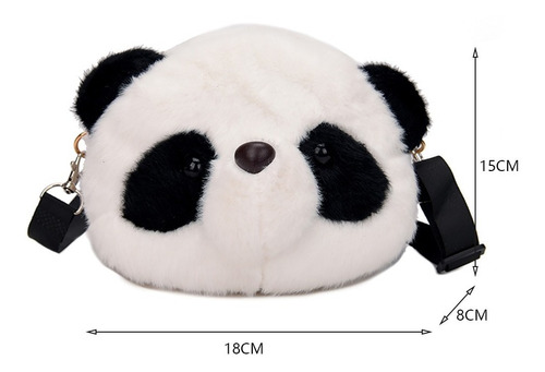 Bolso De Panda De Peluche Para Mujer Para Celular Bolso Niña | Meses sin  intereses