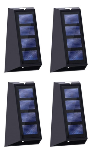 Luz Led Para Terraza Escalon Jardin Lampara Solar 4