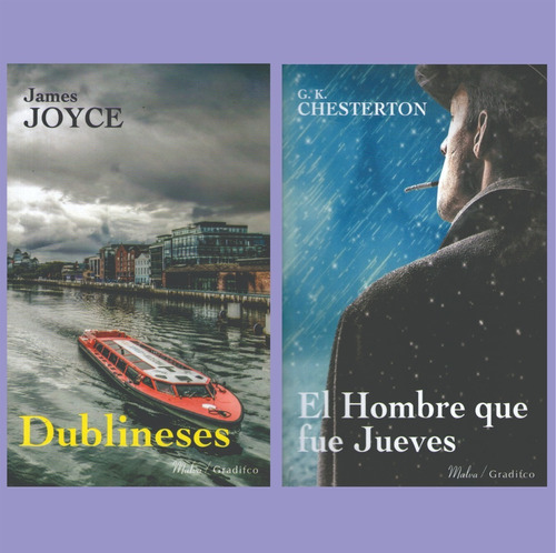 James Joyce + Gilbert Chesterton Lote X 2 Libros Nuevos