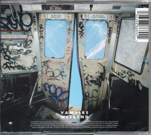 Vampire Weekend Only God Was Above Us Cd - Arctic Monkeys U2