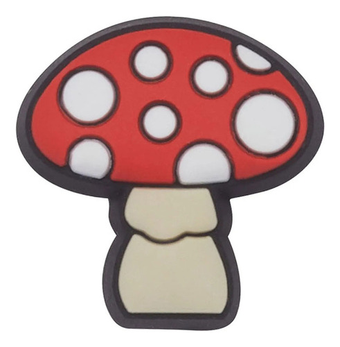 Crocs Jibbitz Mushroom Rojo