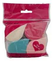Comprar Kit 4 Esponjinha De Maquiagem Beauty Blender Vários Formatos