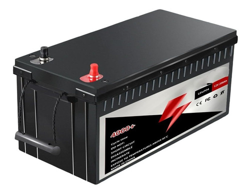 Bateria Isitac Lifepo4 12v 200ah Litio Bms Incorporada Para