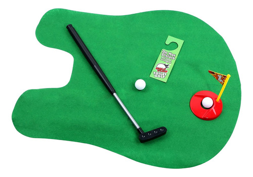 Goodlysports Juego De Golf Para Inodoro: Practica Mini Golf 