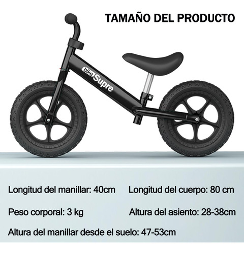 Bicicleta De Aprendizaje Sin Pedales Para Niños - Equilibrio