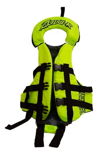 Chaleco Salvavidas Niño Zulu-k 3 Correas Y Chiripa Kayak P º